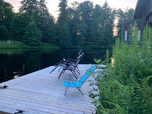 Isans Stuga Broby Esterno foto